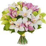 Букеты из орхидей