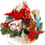 Новогодние подарочные корзины