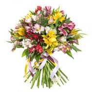 Букет із 25 альстромерій
