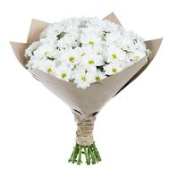 Букет із 15 хризантем