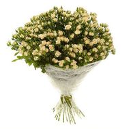 Букет із 51 кущової троянди