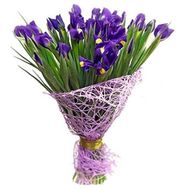 Букет із 25 ірисів