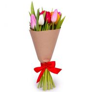 Букет із 11 тюльпанів
