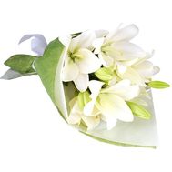 Букет із 3 білих лілій