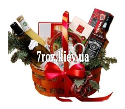 Новорічний кошик для чоловіка
