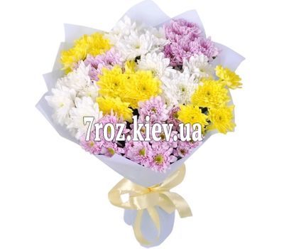 Букет із 11 хризантем