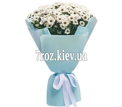 Букет квітів із 11 ромашкоподібних хризантем