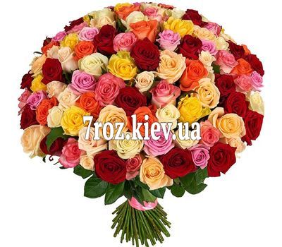 Букет із 125 троянд