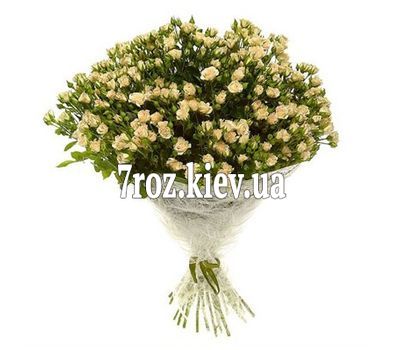 Букет із 51 кущової троянди