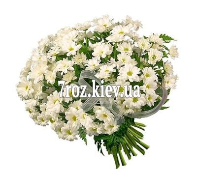 Букет із 19 хризантем