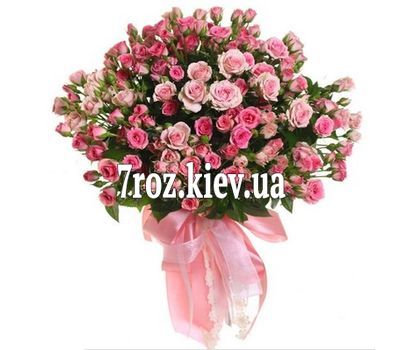 Букет із 19 троянди спрей