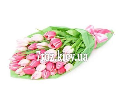 Букет квітів із 31 тюльпана