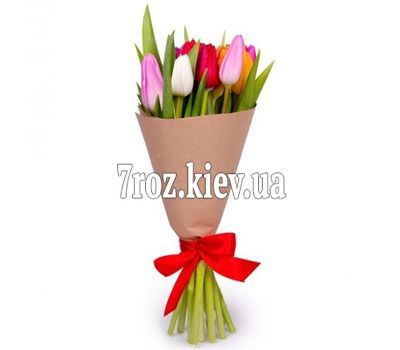 Букет із 11 тюльпанів