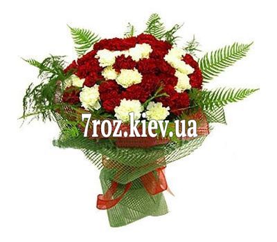 Букет із 55 гвоздик