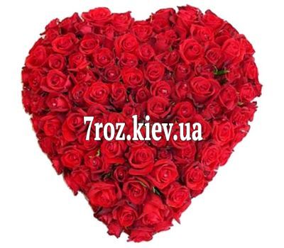 101 червона троянда